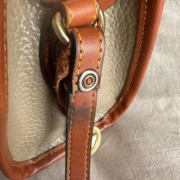 Dooney & Bourke Two-Tone Leather Crossbody Bag - Picture 4 of 10